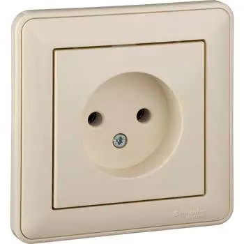 Одноместная розетка Systeme Electric W59 RS16-153-28