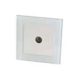 Одноместная телевизионная розетка STEKKER