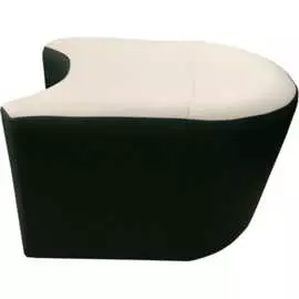 Одноместная внешняя банкетка Мягкий Офис