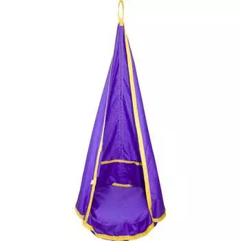 Одноместные круглые качели гамак BELON familia LILAC КА-001-LILAC