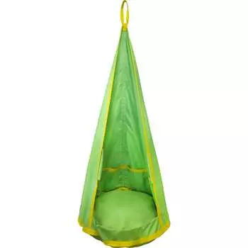 Одноместные круглые качели гамак BELON familia LIME КА-001-LIME