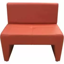 Одноместный диван Мягкий Офис Oregon 23 морковный РТ101МРК
