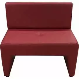 Одноместный диван Мягкий Офис красный РТ101КР