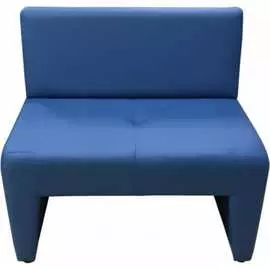 Одноместный диван Мягкий Офис синий РТ101СН