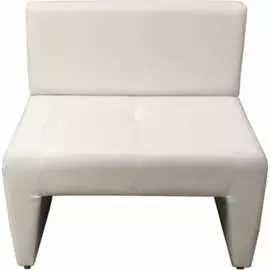 Одноместный диван Мягкий Офис белый РТ101МЛ