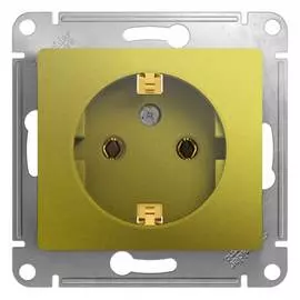 Одноместный механизм розетки Systeme Electric GLOSSA GSL001043