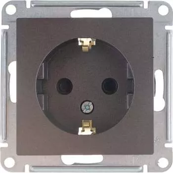 Одноместный механизм розетки Systeme Electric ATLAS DESIGN ATN000645