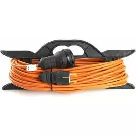 Одноместный удлинитель-шнур STEKKER HM02-01-30 39496