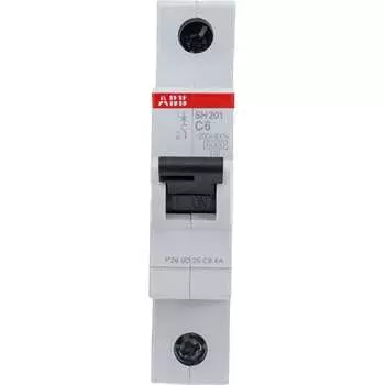 Однополюсной автоматический выключатель ABB SH201 2CDS211001R0064