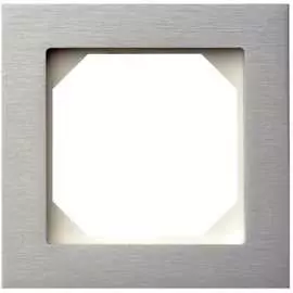 Однопостовая рамка liregus эпсилон к14-245-01 е/aa алюминий 28-2261