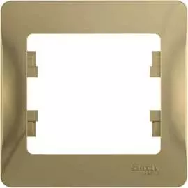 Однопостовая рамка Systeme Electric GLOSSA GSL000401