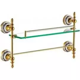 Одноярусная стеклянная полка OUTE