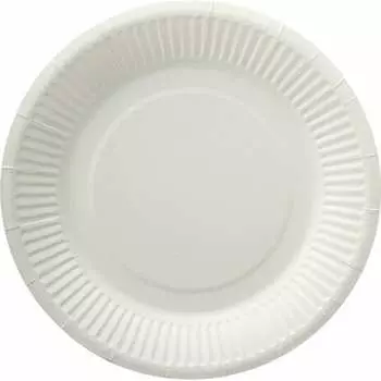 Одноразовая бумажная тарелка LAIMA 608083