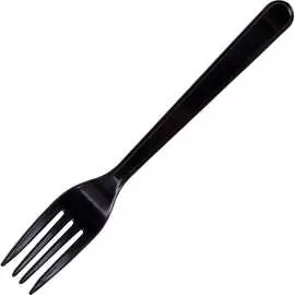 Одноразовые пластиковые вилки ОФИСМАГ 607838