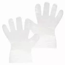 Одноразовые полиэтиленовые перчатки LAIMA 607354