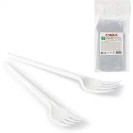 Одноразовые вилки LAIMA ЭТАЛОН 603078