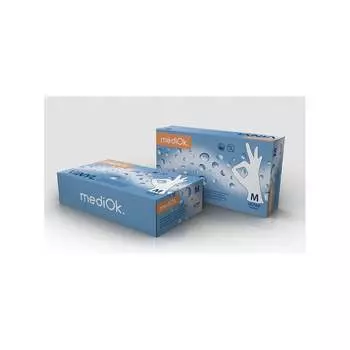 Одноразовые виниловые перчатки Факел MediOk 87479442.002