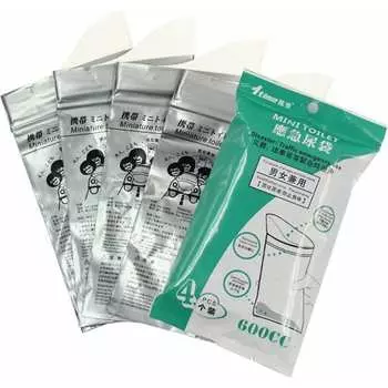 Одноразовый универсальный портативный туалет Beroma