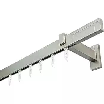 Однорядный карниз для штор Эскар Хай Тек, Кросс, сатин, 200 см 4113200