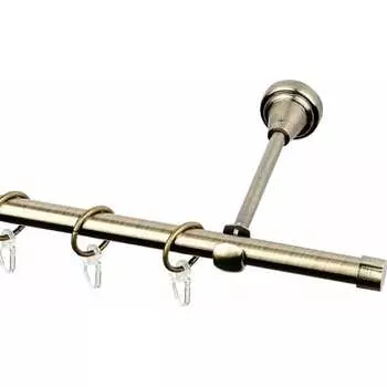 Однорядный металлический карниз Эскар