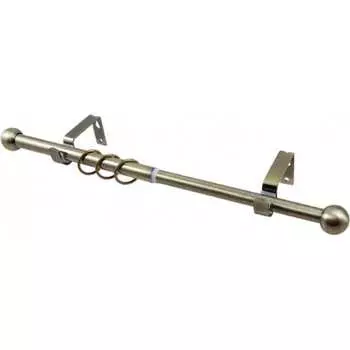 Однорядный раздвижной кованый карниз LEGRAND