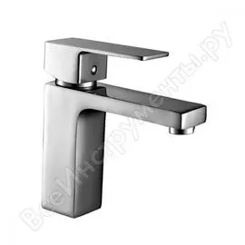 Монолитный одноручный смеситель для умывальника decoroom