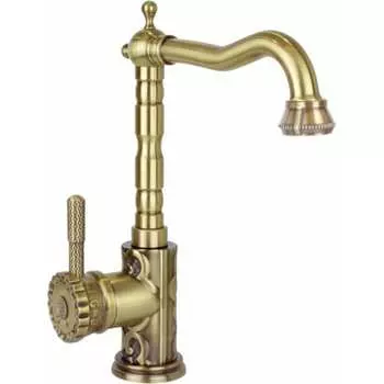 Однорычажный смеситель для раковины Bronze de Luxe