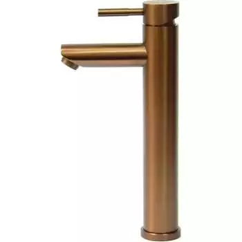 Однорычажный смеситель для умывальника MELANA Tondo f 610102PVD-Br