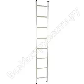 Односекционная алюминиевая лестница Алюмет Н1 5108