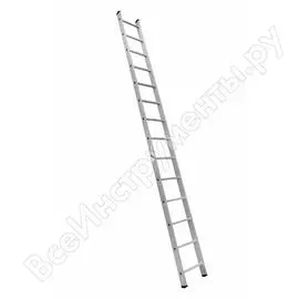 Односекционная алюминиевая лестница Алюмет Серия HS1 6114