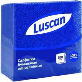 Однослойные бумажные салфетки Luscan
