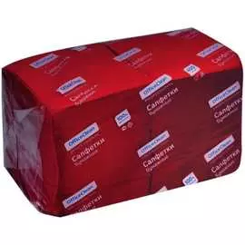Однослойные бумажные салфетки OfficeClean Professional 255445