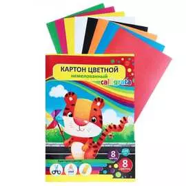 Односторонний цветной картон Calligrata