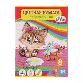 Односторонняя цветная бумага Calligrata