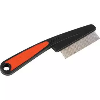 Односторонняя расческа для животных Рыжий кот