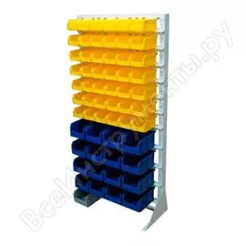 Односторонняя стойка 735x1500, желтый/синий стелла а1-07-04-00