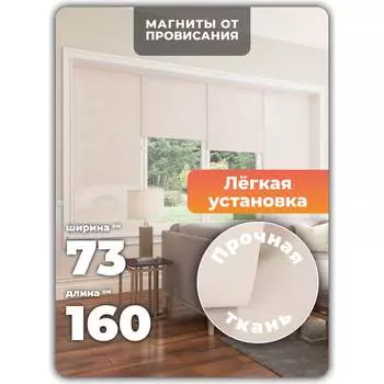 Однотонная рулонная штора Peora 66965