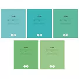 Однотонная школьная тетрадь ArtSpace