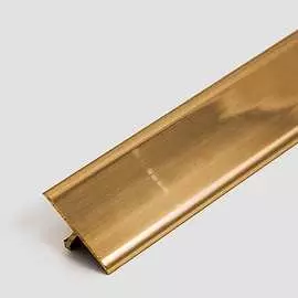 Одноуровневый латунный порог Progress profiles spa