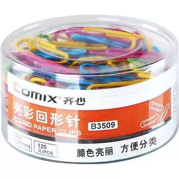 Офисный набор скрепок COMIX B3509