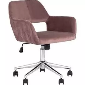 Офисный стул Стул Груп ROSS ROSS CHROME VELVET ROSE