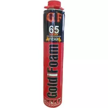 Огнестойкая пистолетная монтажная пена GoldiFoam 65 193128565
