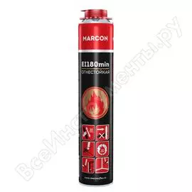Огнестойкая профессиональная монтажная пена MARCON 4620010540264