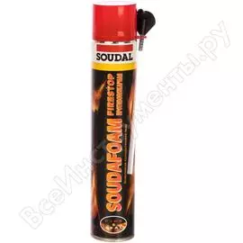 Огнестойкая ручная монтажная пена Soudal Соудафоам ФР 132779