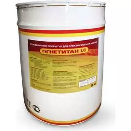 Огнезащитное покрытие для электрических кабелей Огнетитан LC БП-00000844