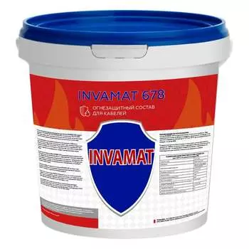 Огнезащитный состав для кабелей INVAMAT 678 1028