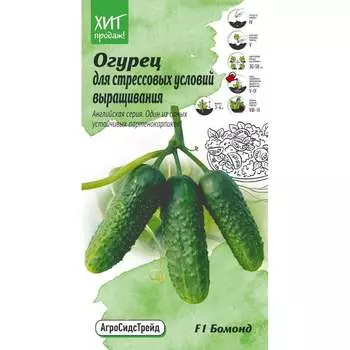 Огурец семена для стрессовых условий выращивания Агросидстрейд Бомонд F1 АСТ 121363