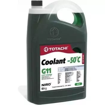Охлаждающая жидкость Totachi NIRO COOLANT Green G11 4589904940217