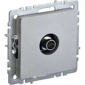 Оконечная tv-розетка IEK Brite ртв11-0-бра BR-A10-O-K47