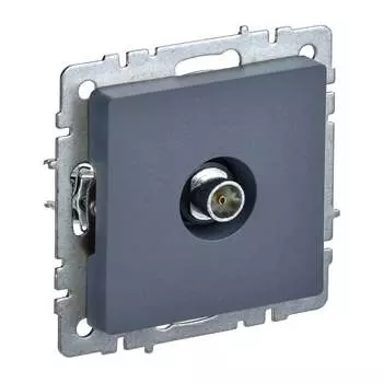 Оконечная tv-розетка IEK Brite ртв11-0-брм BR-A10-O-K35